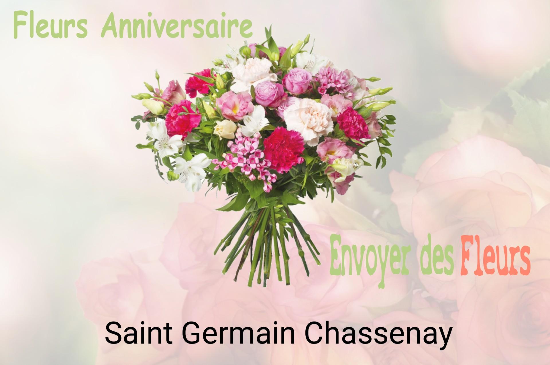 Bouquet de fleurs d’anniversaire livré à Saint-Germain-Chassenay